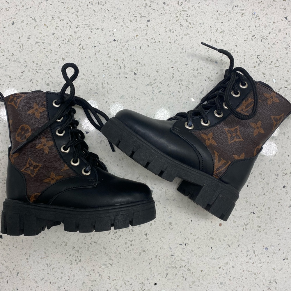 Toddler girl Combat Boots